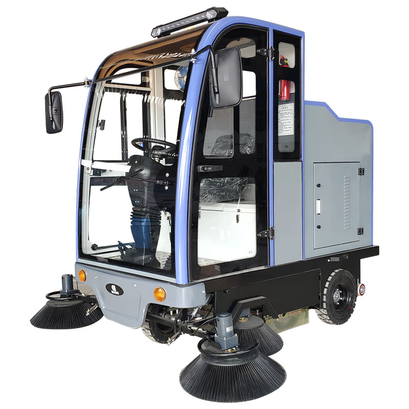 鼎潔盛世DJ2210電動(dòng)掃地車(chē)使用效果視頻